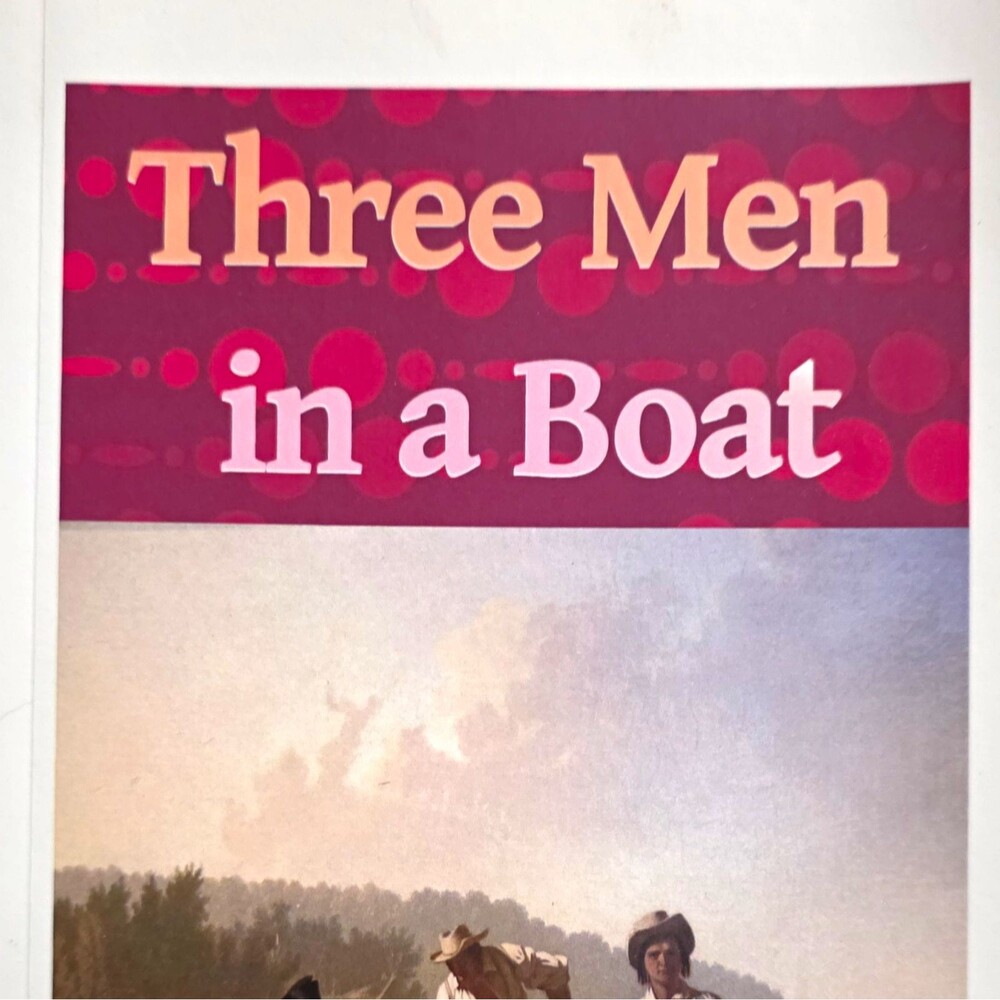 Three Men in a Boat by Jerome K. Jerome Paperback English Fiction Boating Novel